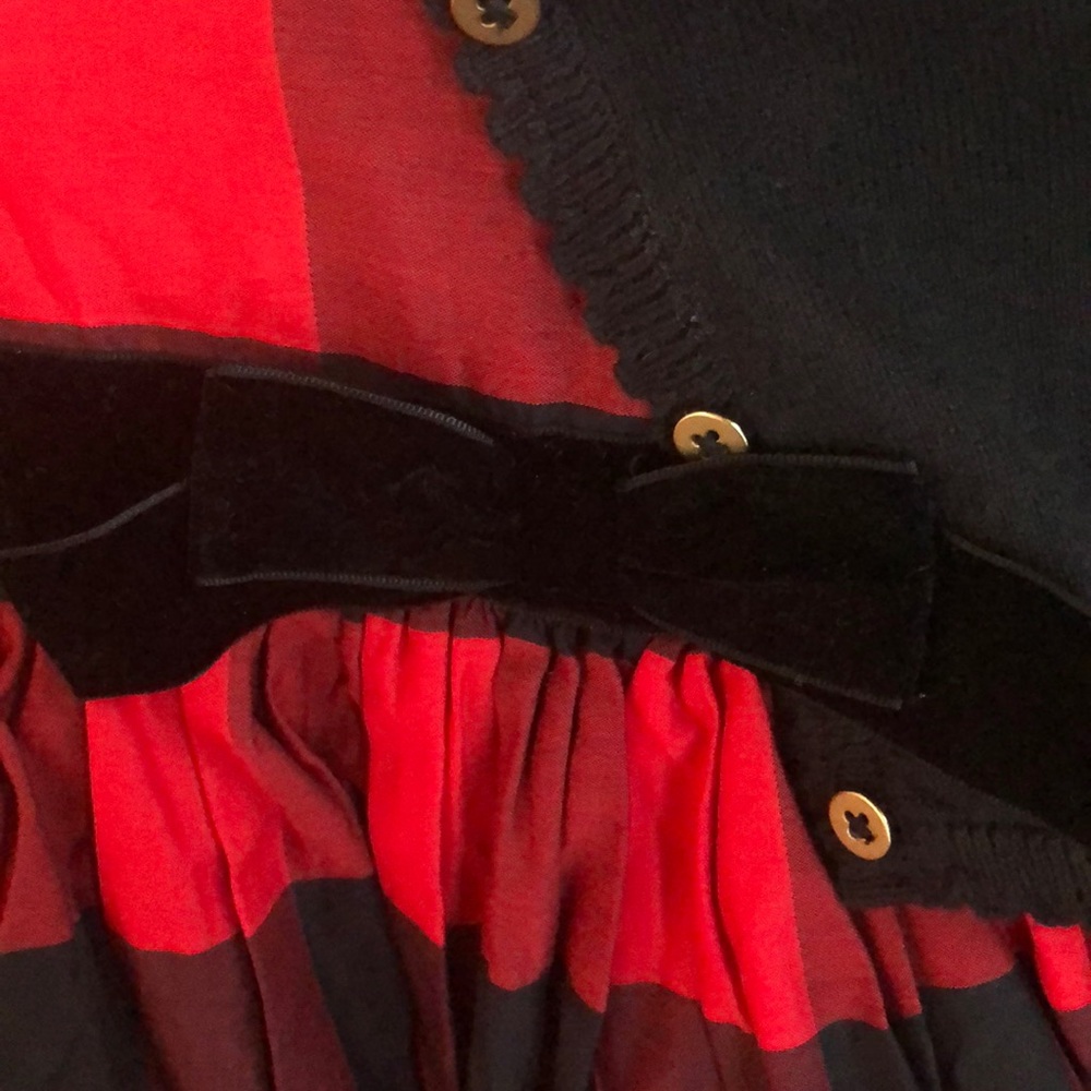 Carter’s (24 Month) Buffalo Plaid Dress&Cardigan - Picture 5 of 5